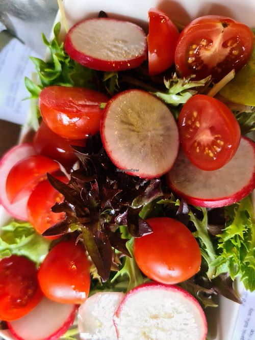 Green salad at Yong Green Food in Fitzroy