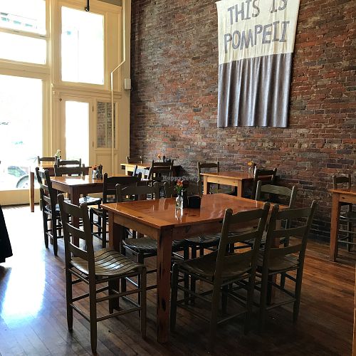 Main dining at Chase's Daily in Belfast