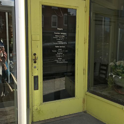 Entrance at Chase's Daily in Belfast