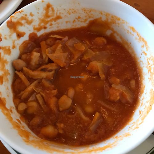 Chickpea soup special- yum! at Chase's Daily in Belfast