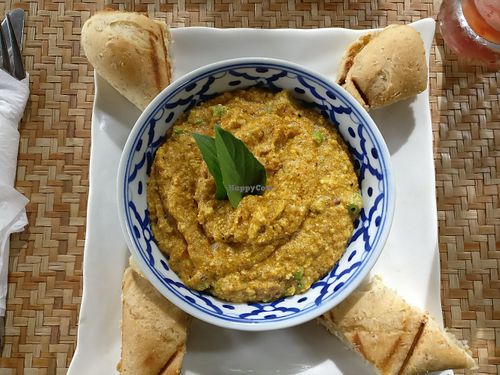 Traditional peanut based dio at Peace Cafe in Siem Reap