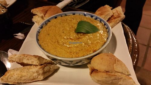 Lentil soup  at Peace Cafe in Siem Reap