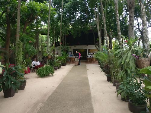 Entrance at Peace Cafe in Siem Reap