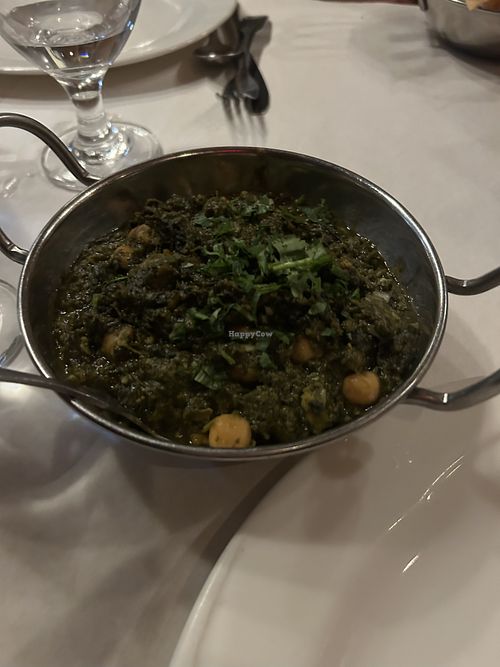Vegan saag   at New Chilli & Curry in Hicksville