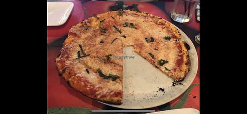 couldn’t even wait to take a picture before digging in!  at Piola  in Weston