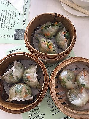 So many dumplings! at Easy House in Gold Coast