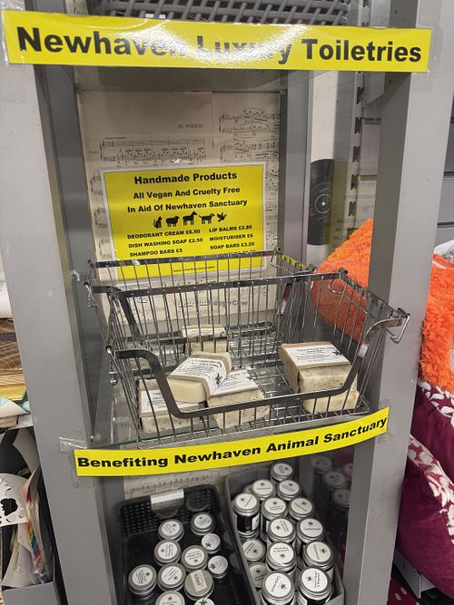 Vegan soap   at Farplace Animal Rescue in Berwick-upon-tweed