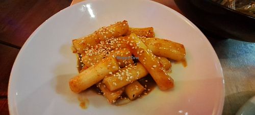 Tteokbokki at Bibimbap West in Glasgow