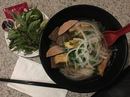 Vegan Pho  at Mitasie 3 in Huntington Beach
