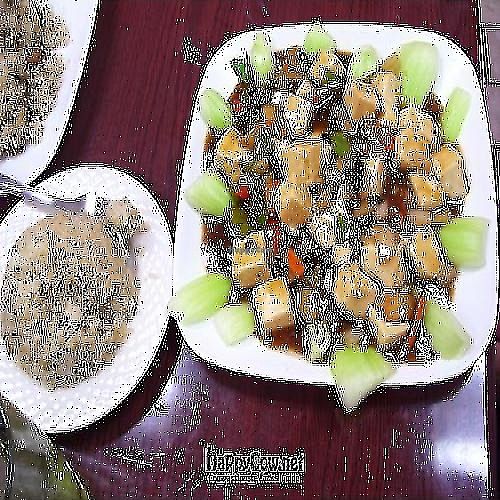 Tofu and baby bok choy in black bean sauce at Mitasie 3 in Huntington Beach