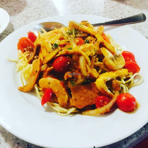 Love Potion Spaghetti at Mitasie 3 in Huntington Beach