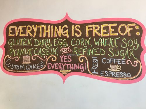 wonderful accommodations  at Sweet Freedom Bakery in Philadelphia