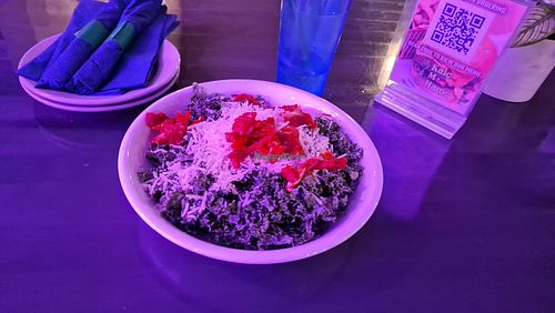 Kale salad at Kale My Name in Chicago