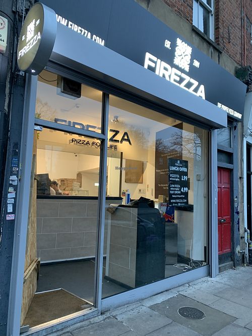 Exterior  at Firezza in North London