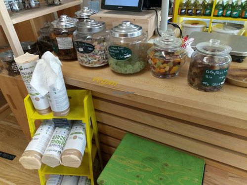 The desk at Unverpackt in Landau Pfalz