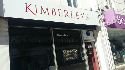 Kimberley's vegan café at Kimberleys Vegan Cafe in Torquay