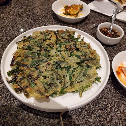 Chai Pancake at Soban Korean Cuisine in Petaluma