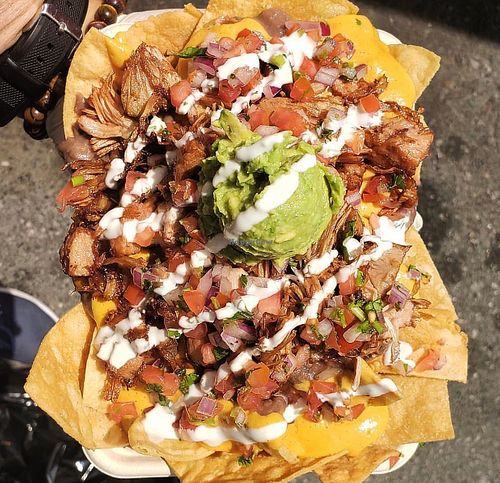Loaded Nachos at Chicana Vegana in Fullerton