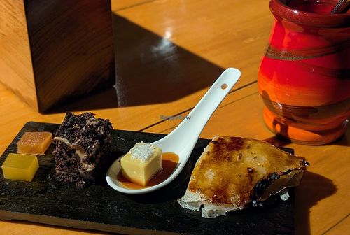 Desserts and mate at The Argentine Experience in Buenos Aires