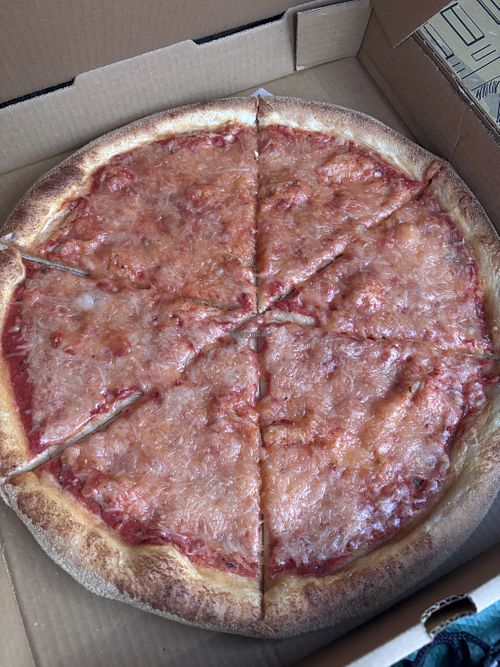 vegan cheese  at King's Pizza  in Orlando