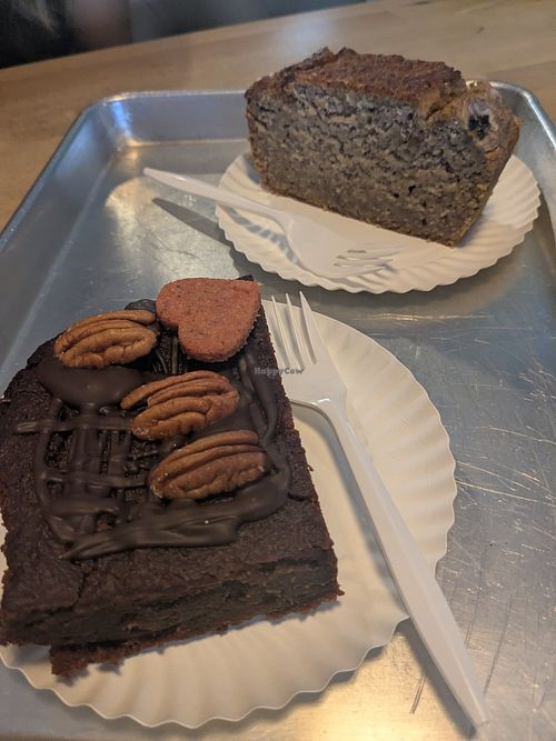 Brownie at Mystic Coffee in Hollywood