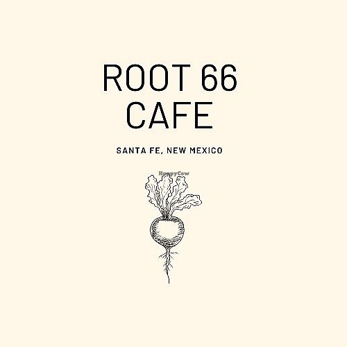 Logo at Root 66 Cafe in Santa Fe