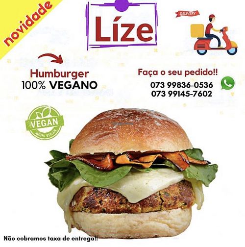 VEgano at Lize Burguer in Itacare