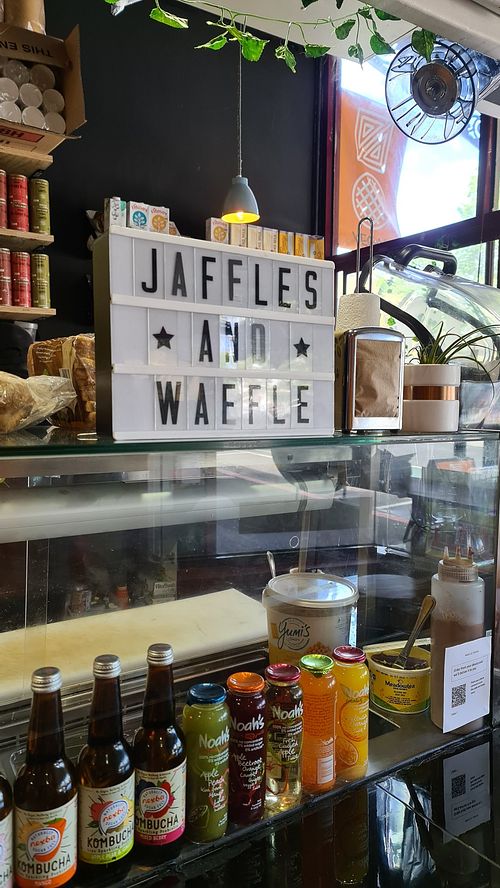 Inside seating is also available at Radicle Foods in Flemington