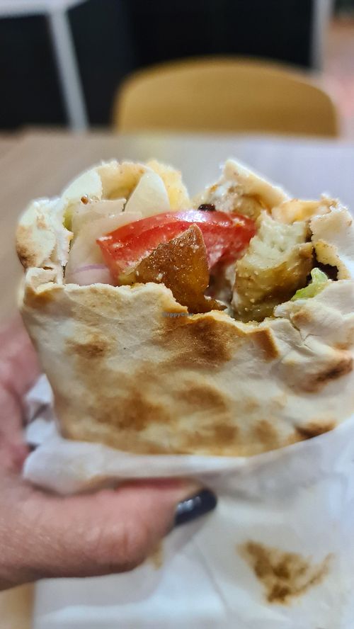 Mixed kebab at Radicle Foods in Flemington