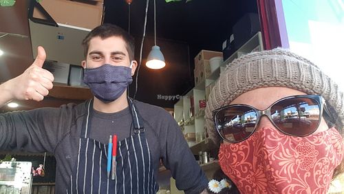 Meet Sam.😄 at Radicle Foods in Flemington