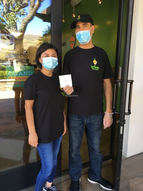 Owners Wagih & Niso. at Urban Vejjie in Westlake Village