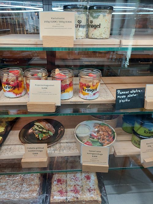 Desserts at Kringel in Tallinn