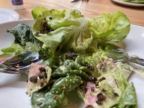 Gem salad  at Above Ground - Pop-up in Oakland