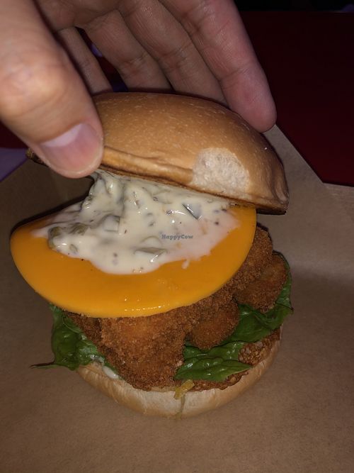 Vegan cheese that’s super pungent  at Love Handle in Central Singapore