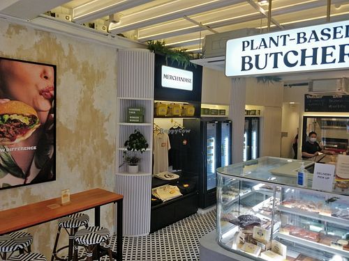 Restaurant interior ground floor at Love Handle in Central Singapore