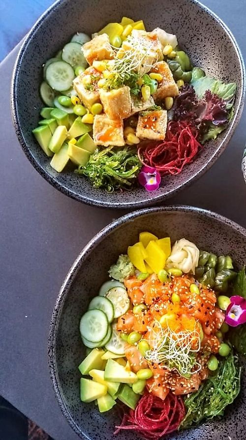 Salad at Ichi Ni San in Daytona Beach