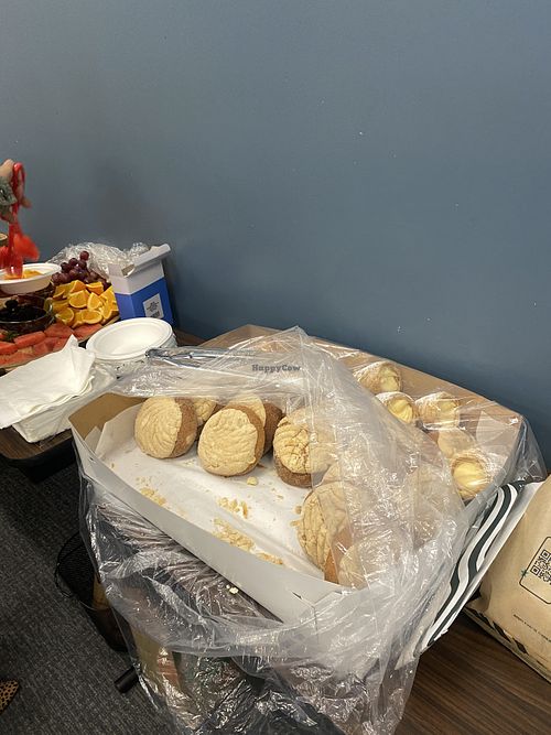 Vegan Pan Dulce - Meeting Success! Recommend Supporting Small Businesses for Catering/Snacks for Meetings. 💕🫶🏽✨  at La Espiga De Oro in Salida