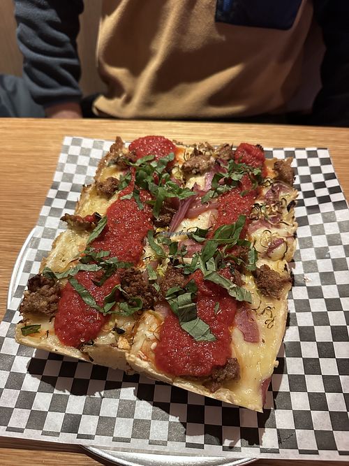 Chicago Sausage  at Acre Pizza in Petaluma