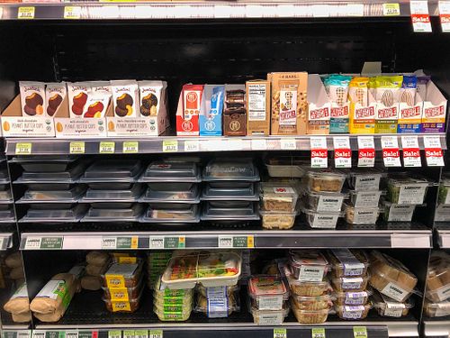 Grab n Go Section. Karma Baker Desserts at Lassens Natural Foods & Vitamins in Simi Valley