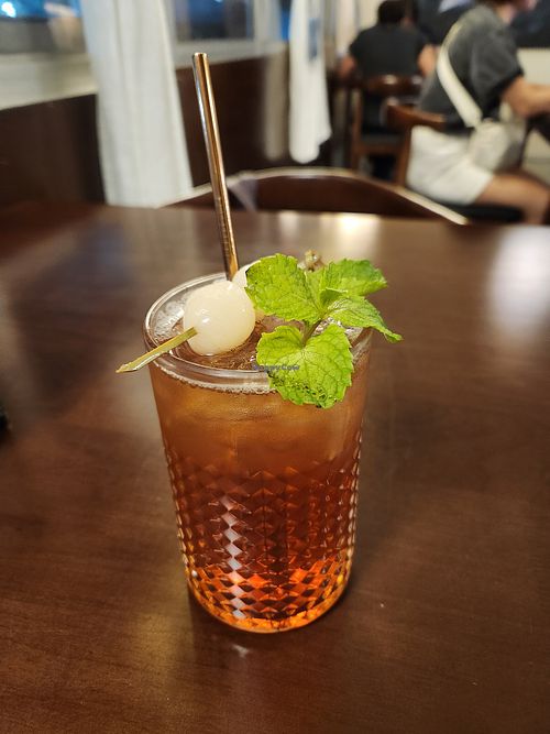 Nutmeg drink at Tian Yun Vegan 天云蔬食 in Penang