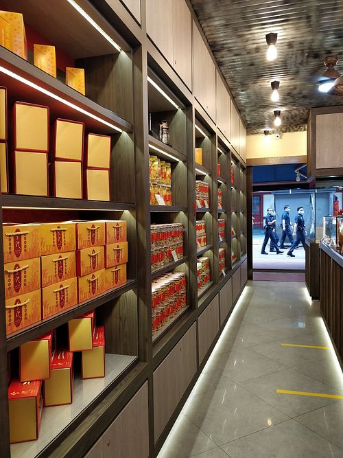 Shop interior at Kim Tee 金池 - Chinatown in Central Singapore