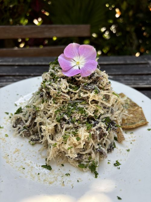 Mushroom Stroganoff   at Peace Pies in San Diego