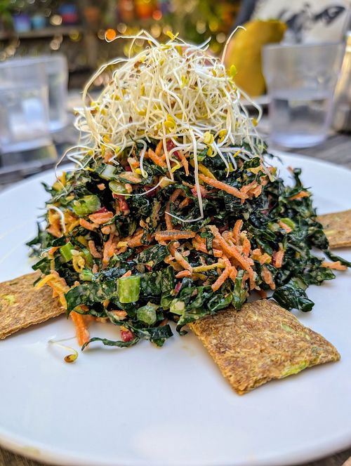 Karmic Kale Salad at Peace Pies in San Diego