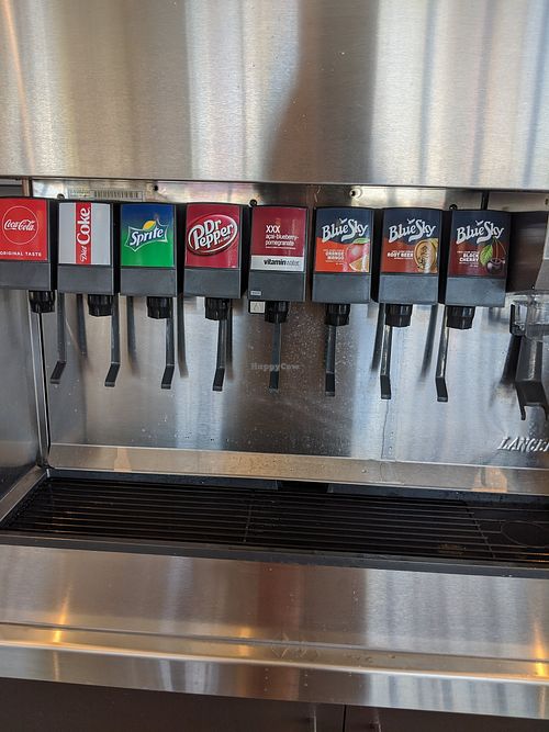 Sodas at Blaze Pizza in Ventura