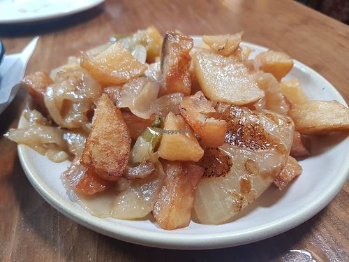 Patatas a lo pobre at El Coto in Newcastle Upon Tyne