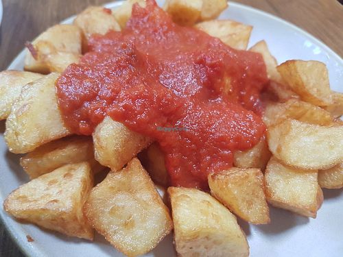 Papas bravas at El Coto in Newcastle Upon Tyne