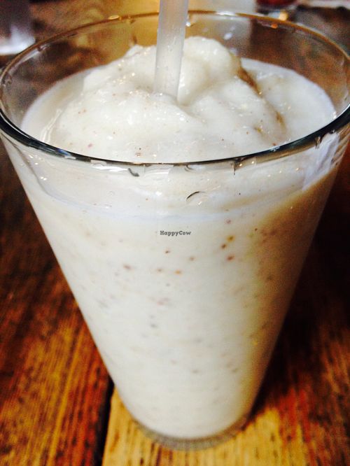 Rawmond joy smoothie at Liquid Earth in Baltimore