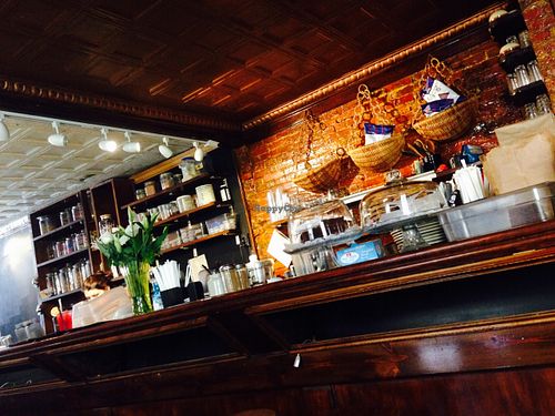 Cozy interior at Liquid Earth in Baltimore