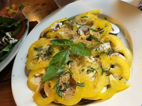 Raw Pizza at Liquid Earth in Baltimore