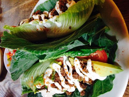 Raw tacos at Liquid Earth in Baltimore